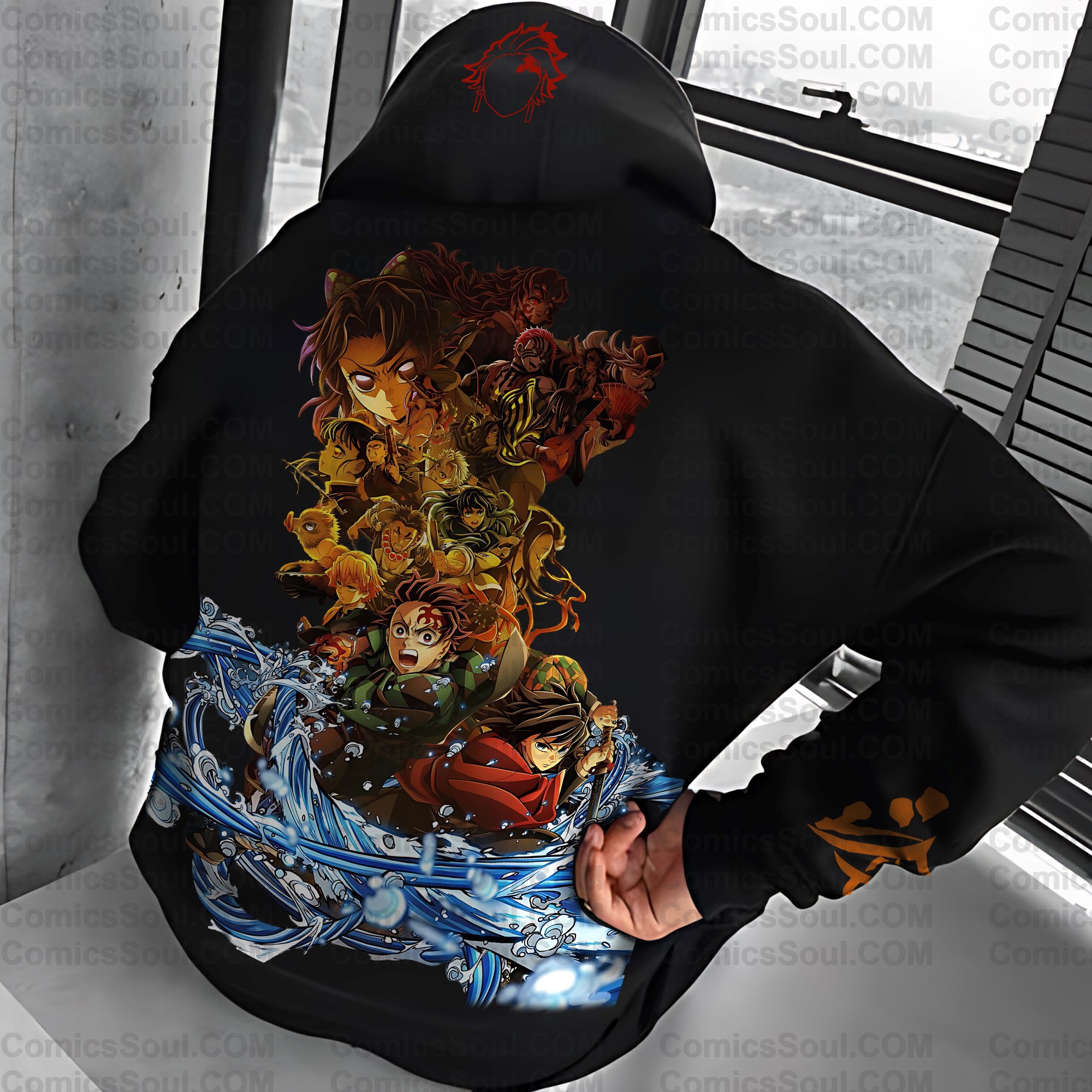 Unisex “ Demon slayer   ” Graphic Streetwear Vintage Hoodie