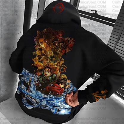 Unisex “ Demon slayer   ” Graphic Streetwear Vintage Hoodie