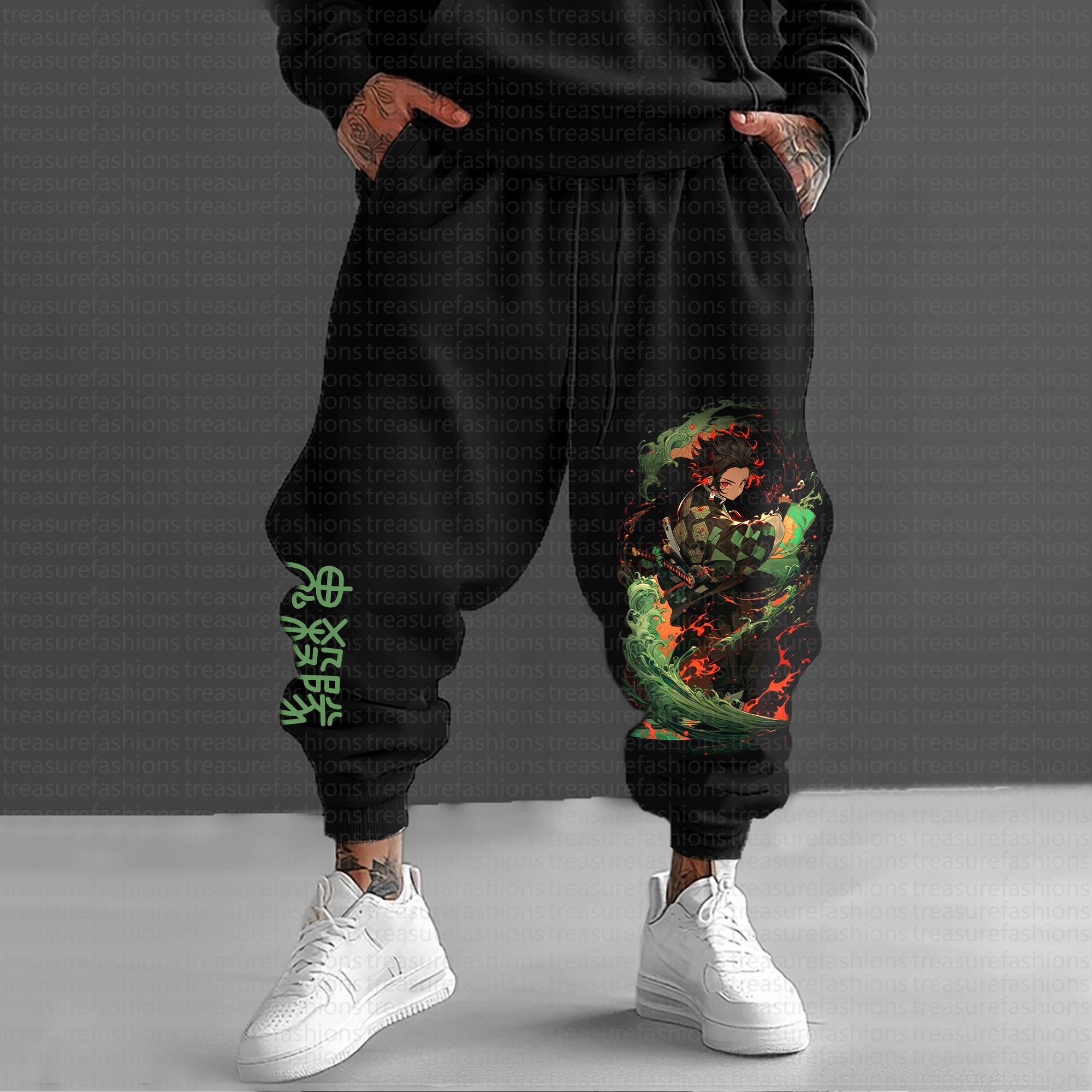 Unisex “Demon slayer” Casual Streetwear Pants