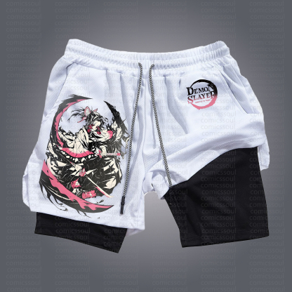 Unisex Casual Anime Streetwear Shorts 丨Demon Slayer