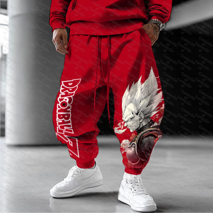 Unisex  Casual Anime Streetwear Pants
