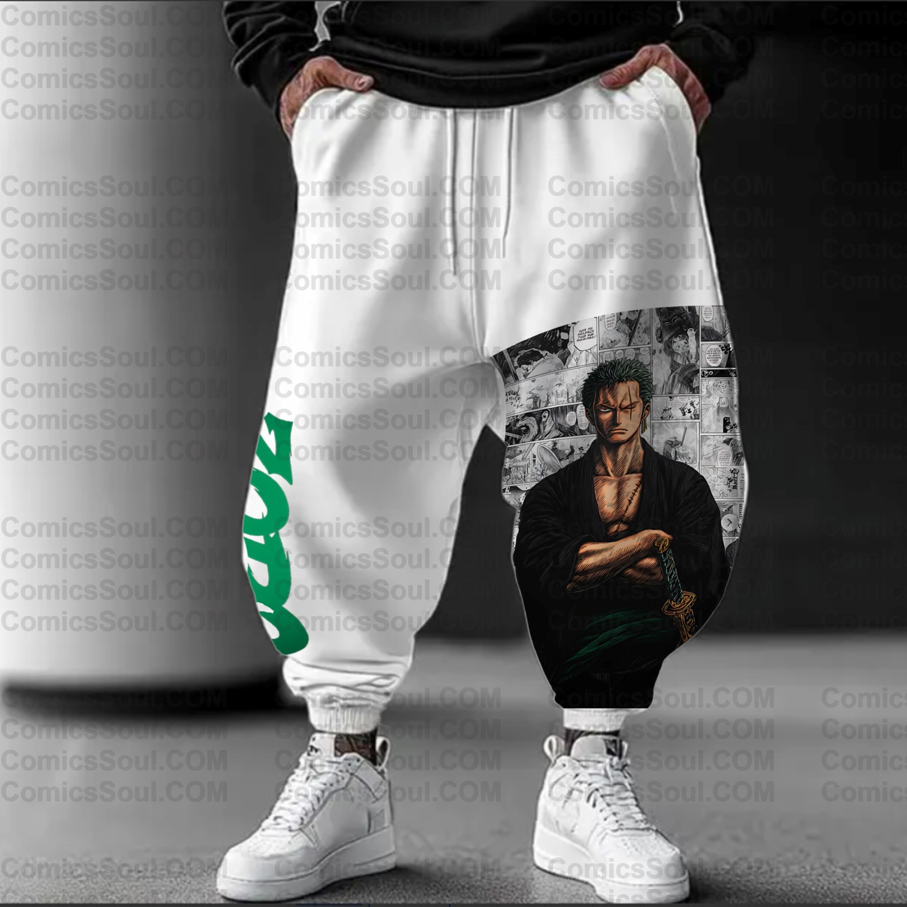 Unisex Anime Inspired Vintage Plush Pants