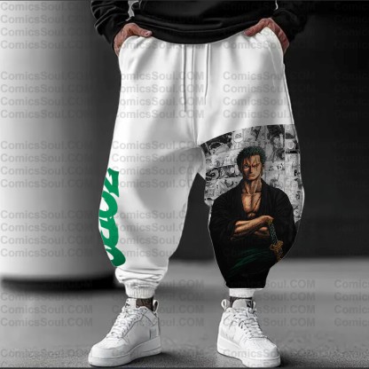 Unisex Anime Inspired Vintage Plush Pants