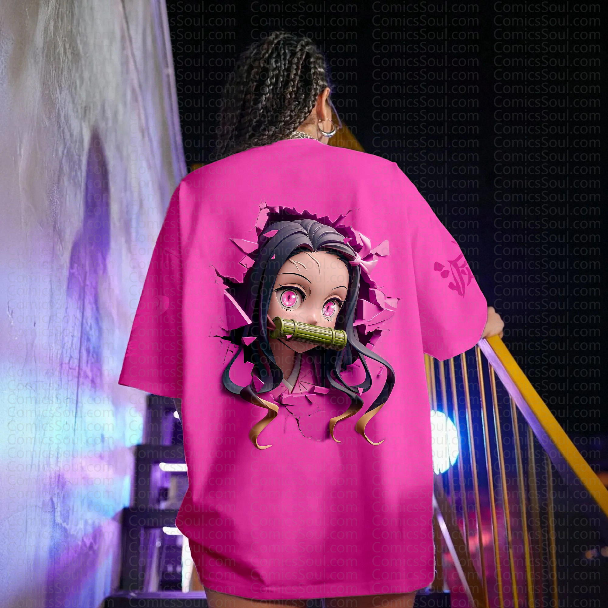 "Demon Slayer" Anime Inspired Vintage T-Shirt