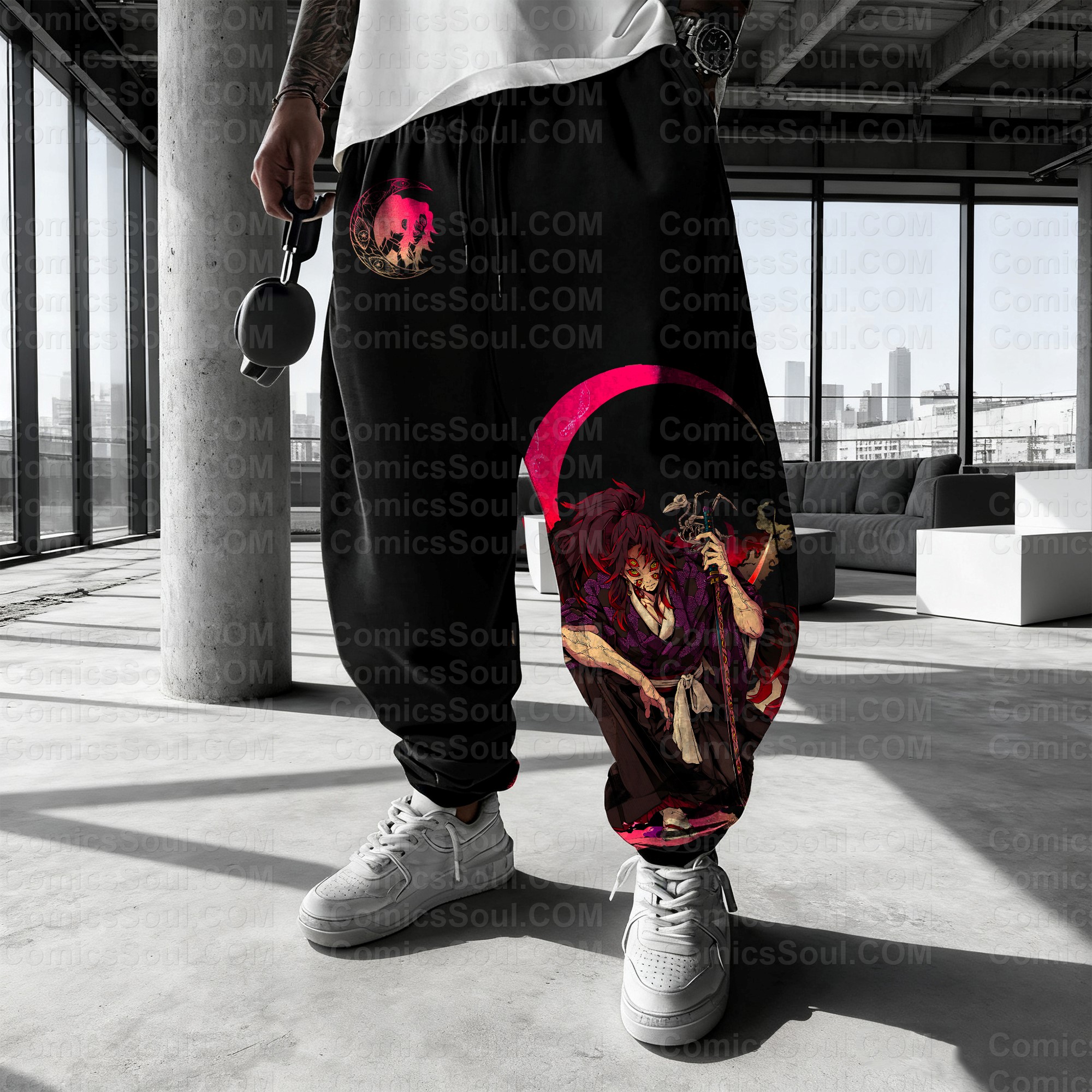 Unisex Anime Inspired Vintage Plush Pants