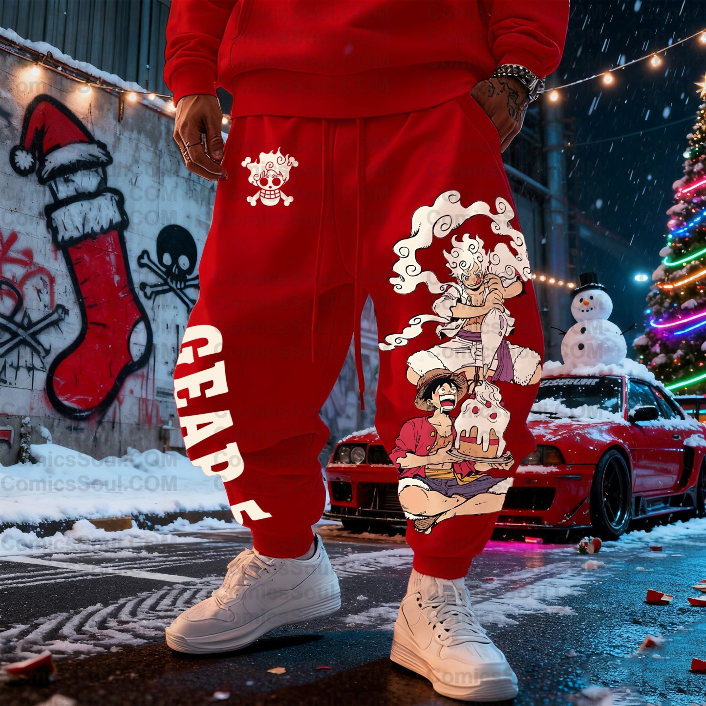 top sellerUnisex Casual Anime Streetwear Pants