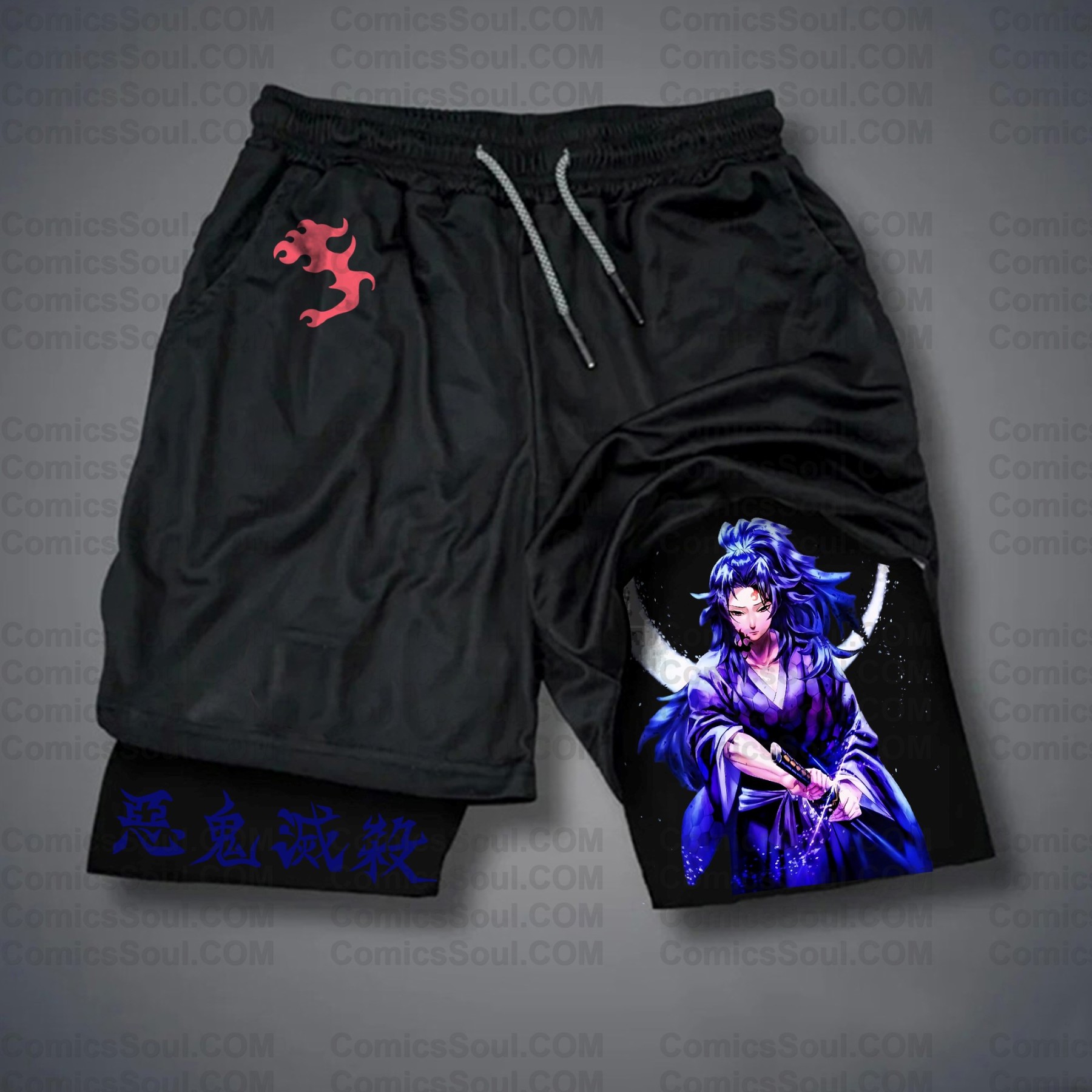 Unisex Casual Anime Streetwear Shorts 丨Demon slayer