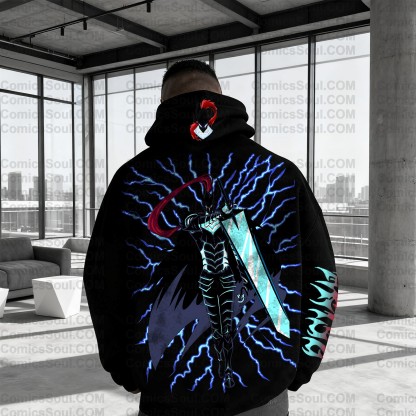 Unisex Anime Graphic Streetwear Wintage Plush Hoodie