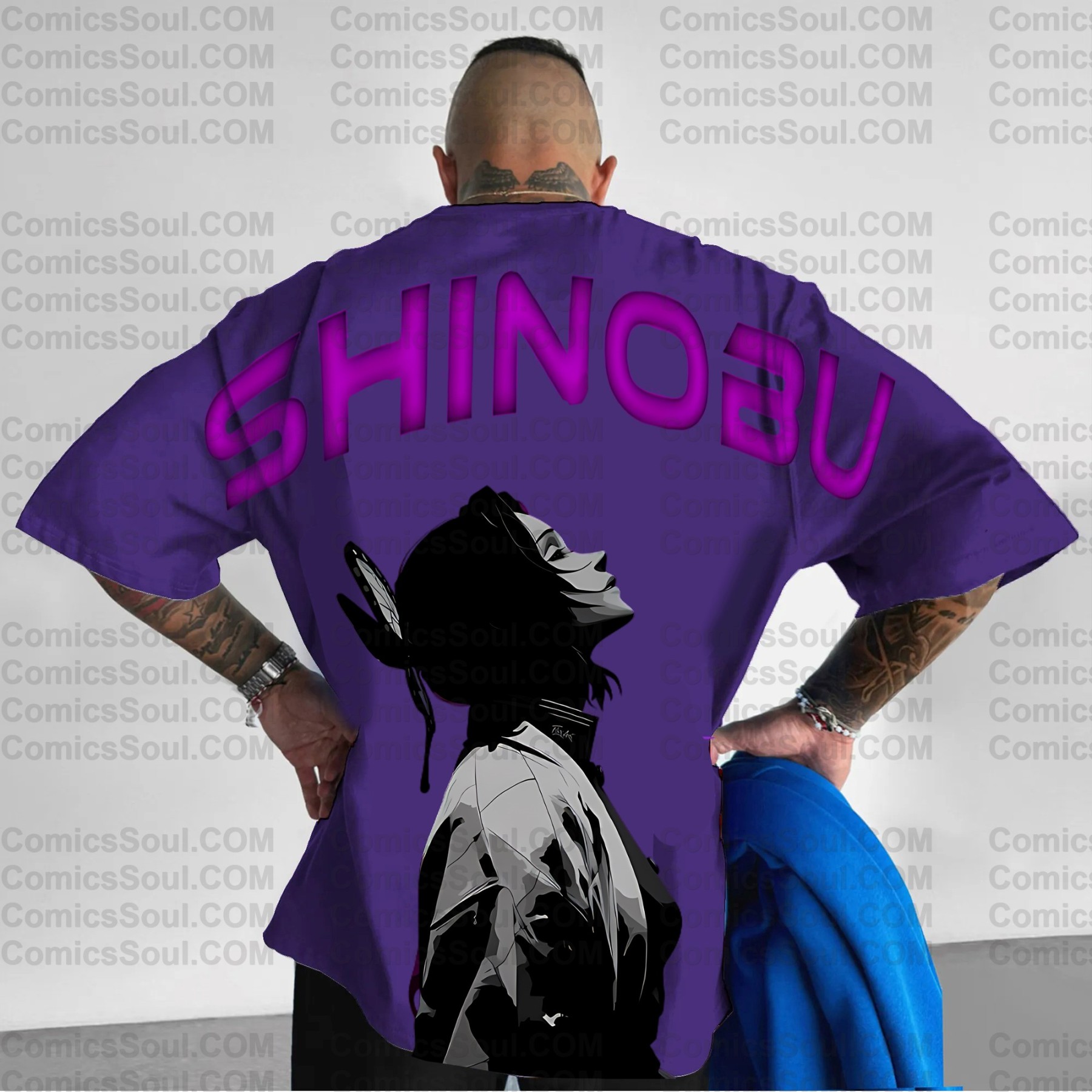 Unisex Anime Inspired Vintage T-Shirt