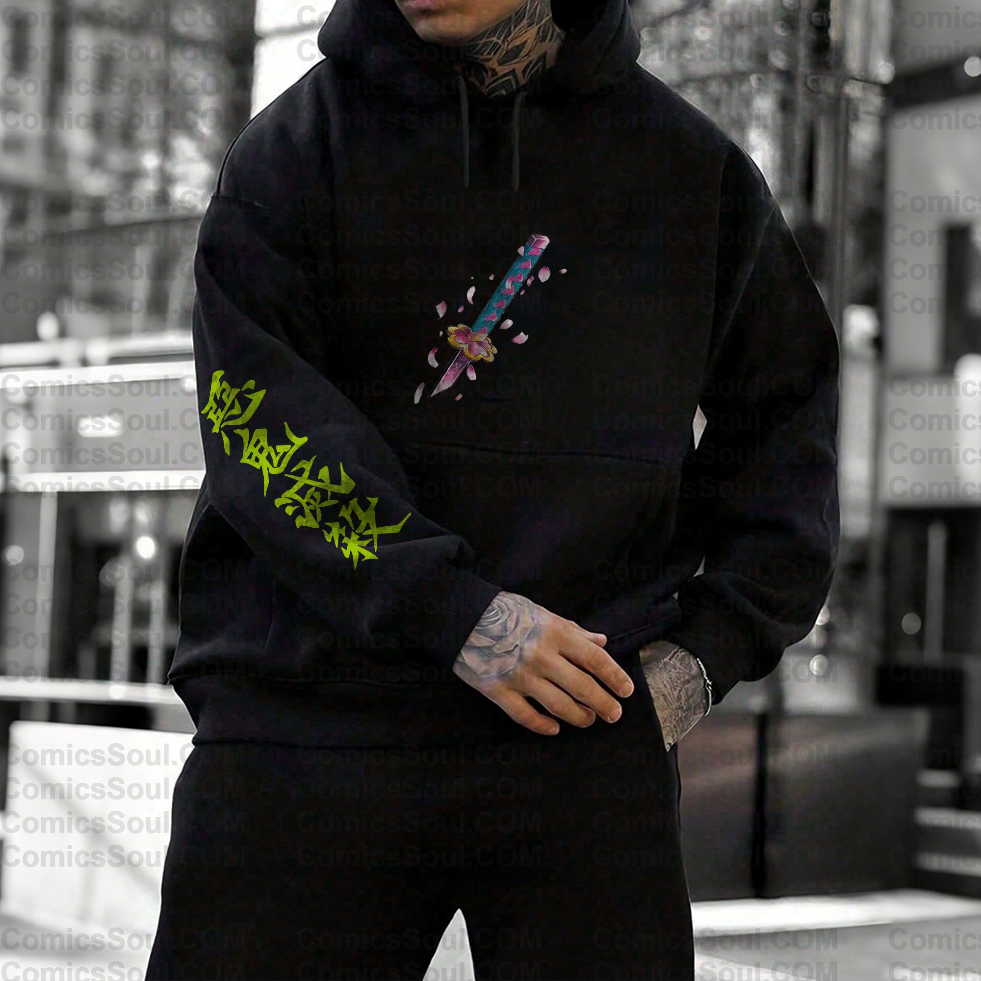 Unisex Game Graphic Streetwear Vintage Hoodie| KNY