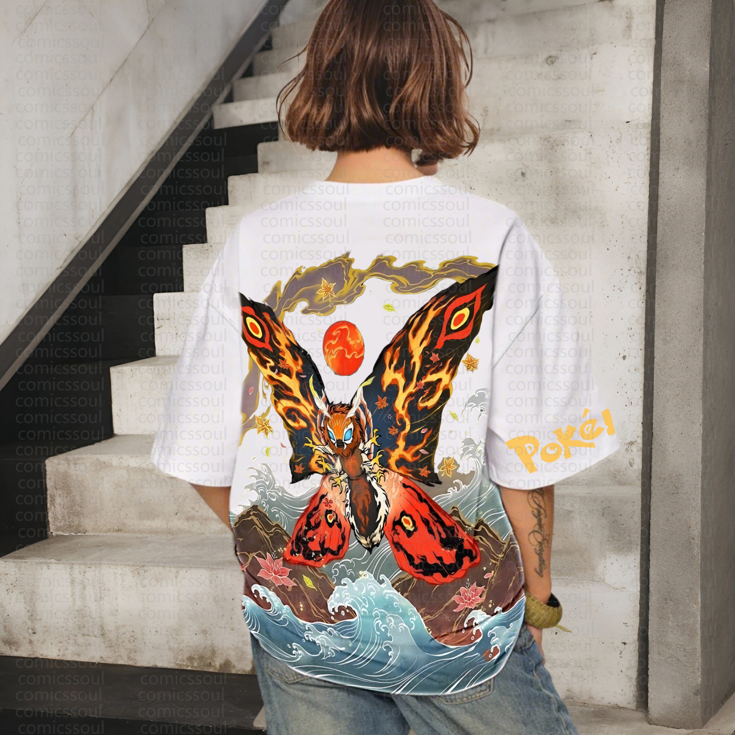 Unisex Anime Inspired Vintage T-Shirt