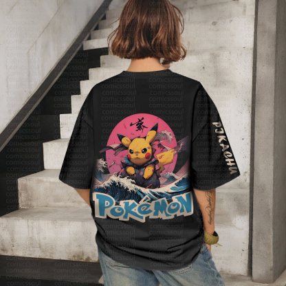 "Pokémon" Anime Inspired Vintage T-Shirt