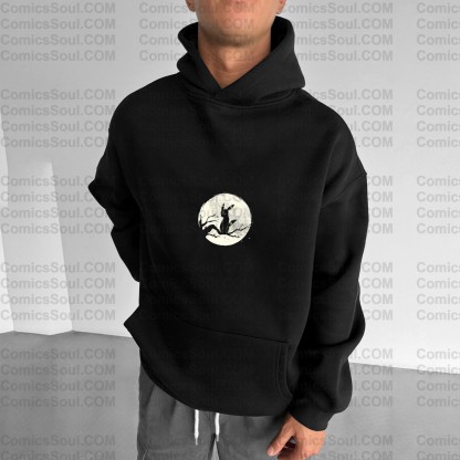 (Pokemon)Plus Velvet Unisex Anime Graphic Streetwear Vintage Hoodie