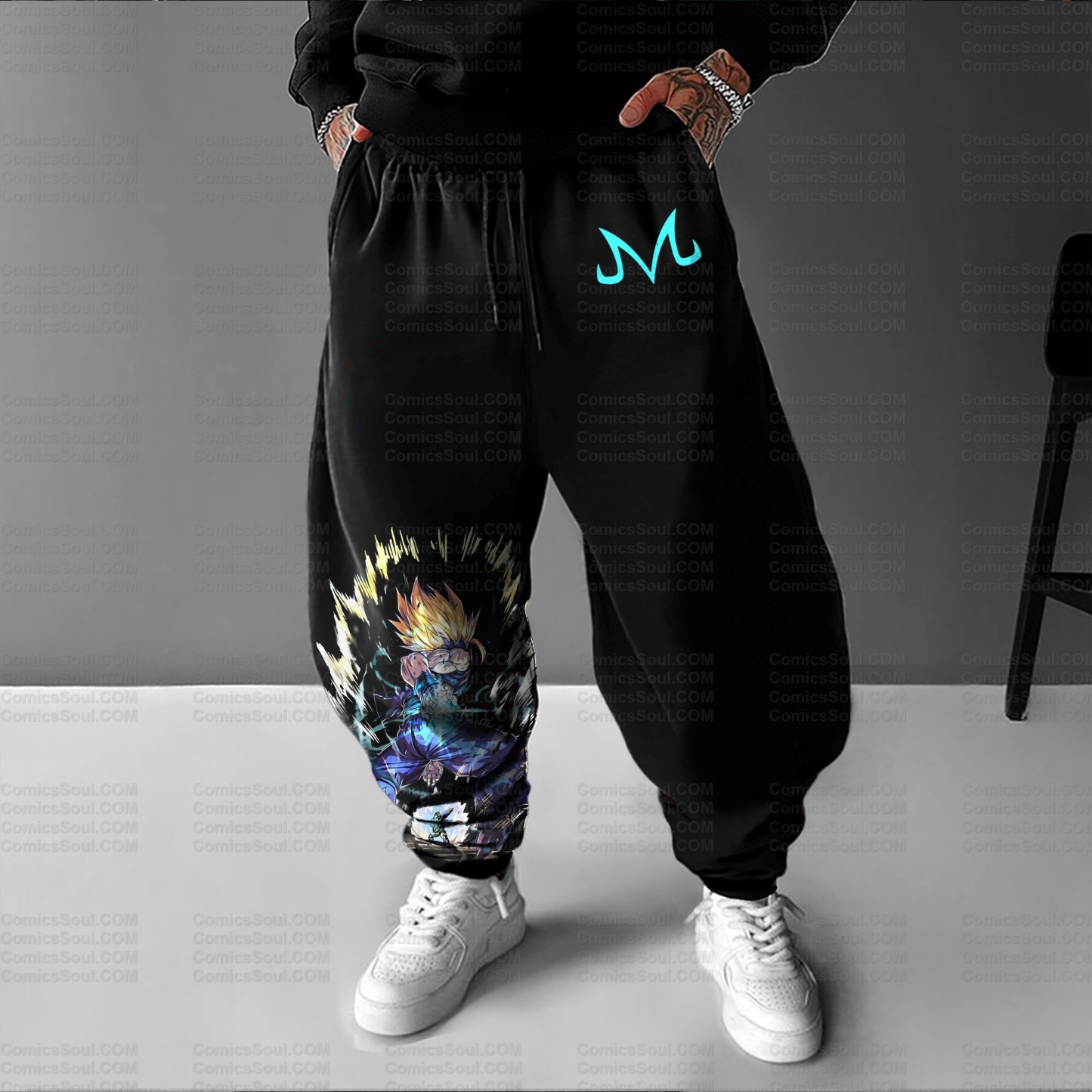 Unisex Anime Inspired Vintage Plush Pants