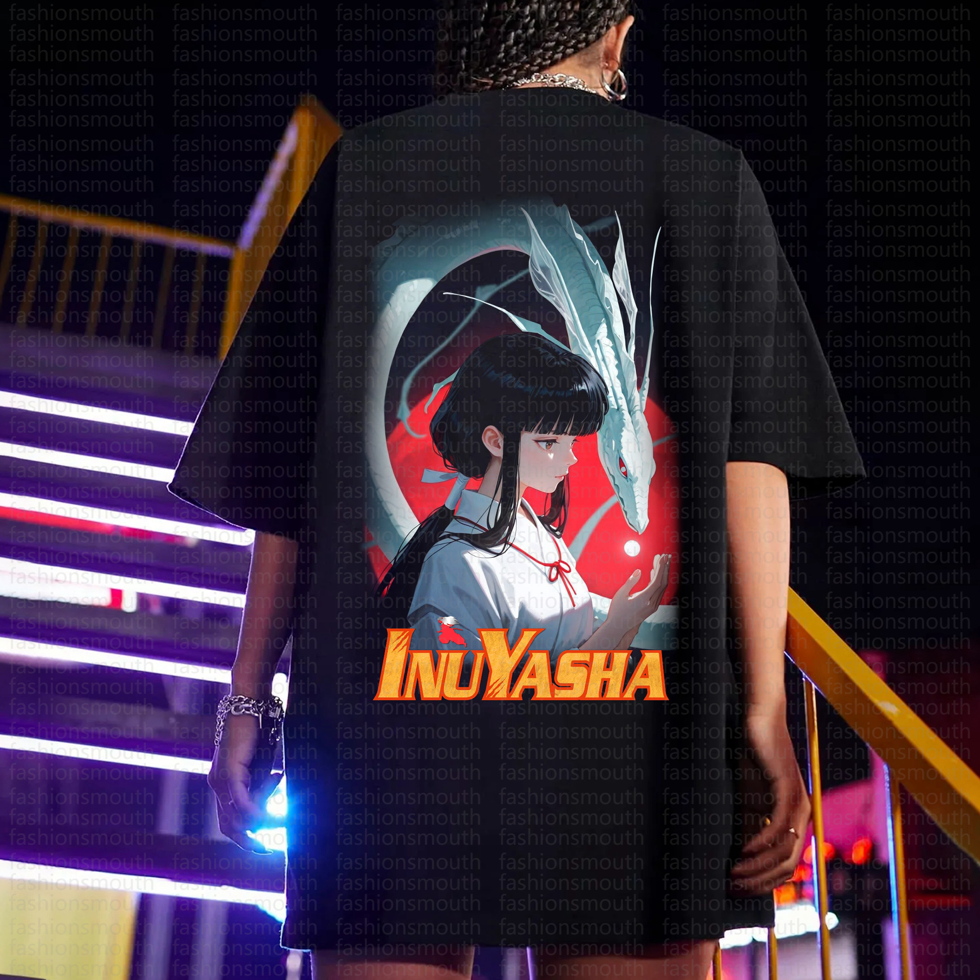 "Inuyasha" Anime Inspired Vintage T-Shirt