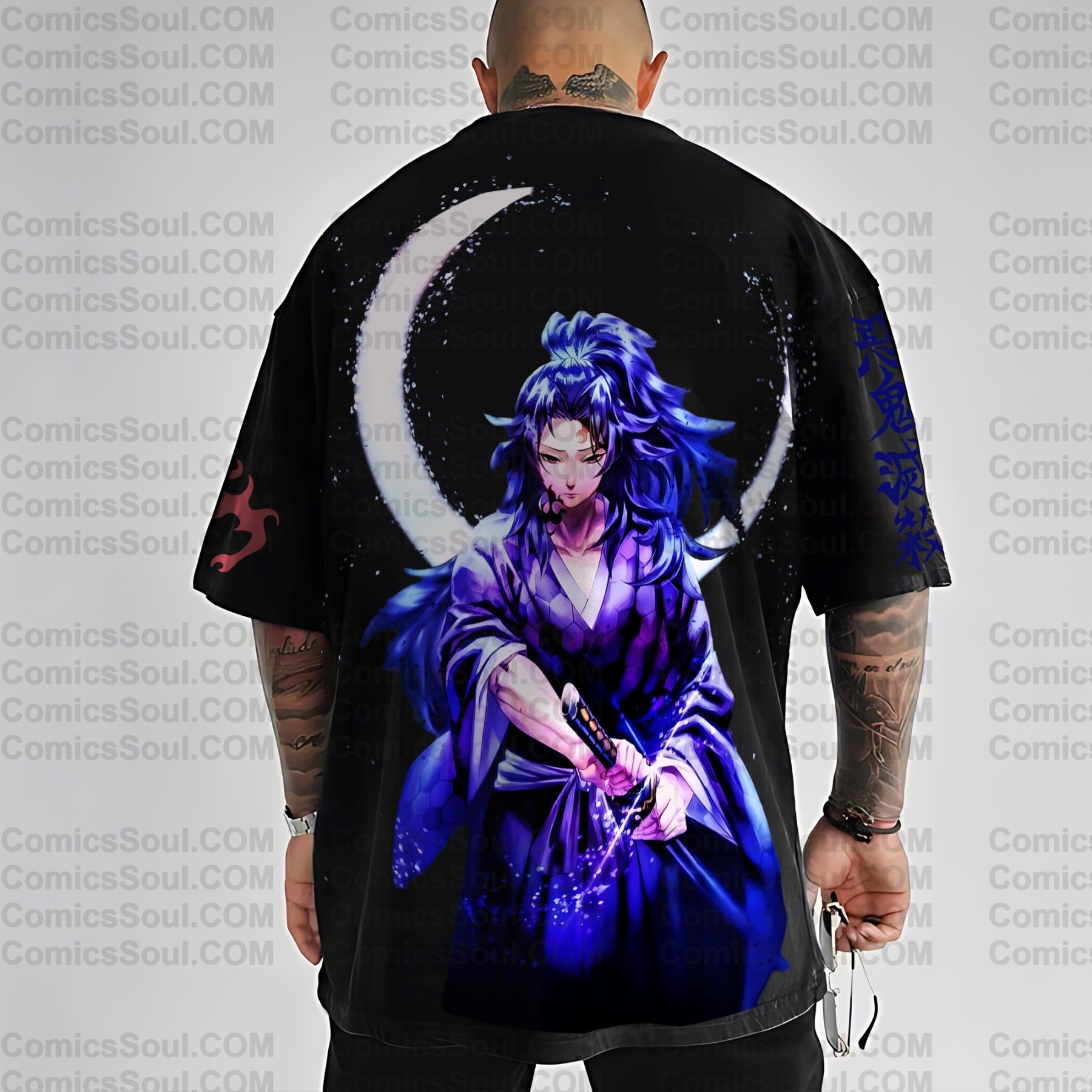 Unisex Anime Inspired Vintage T-Shirt | Demon slayer