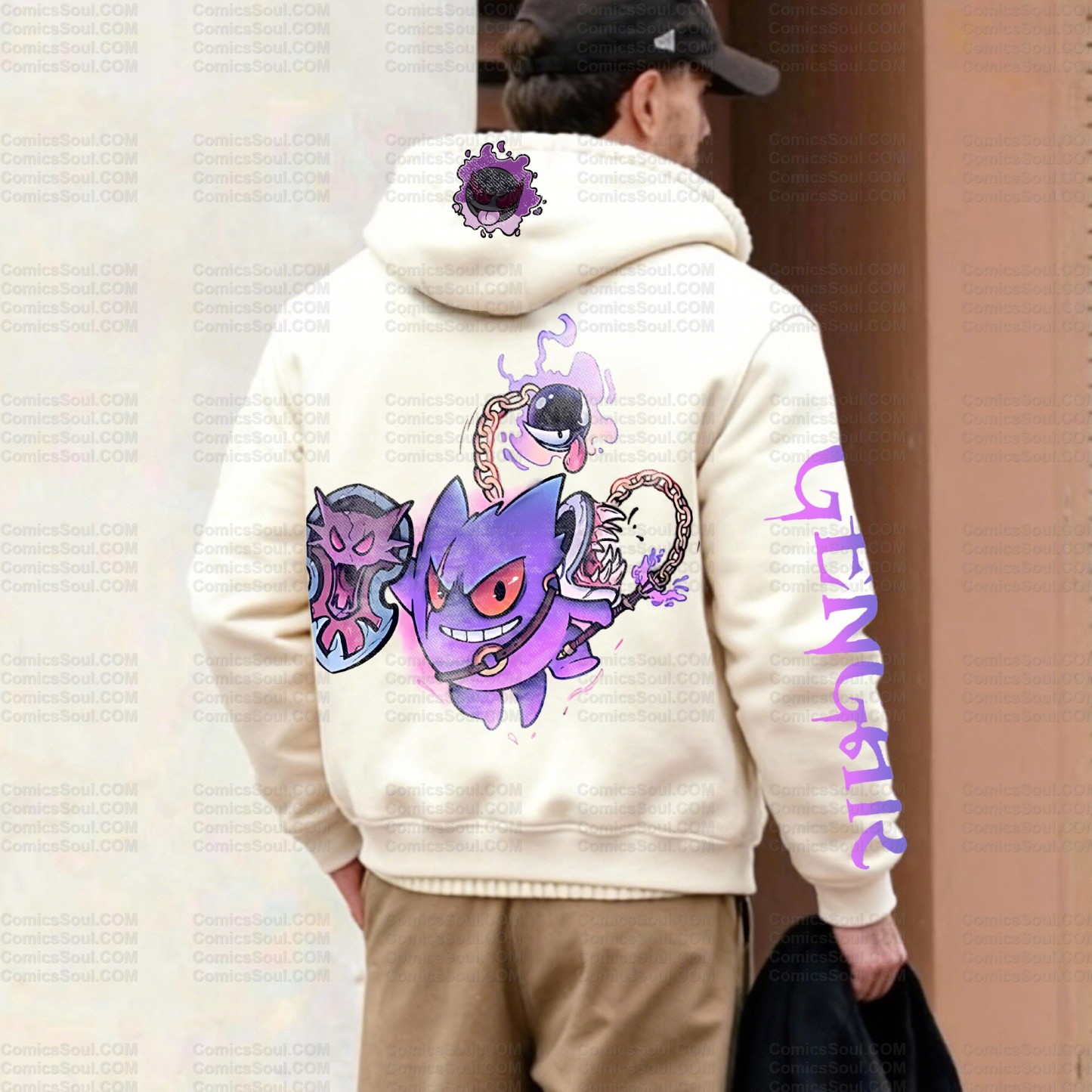 Unisex Graphic Streetwear Vintage Zipper Cardigan Plush Hoodie