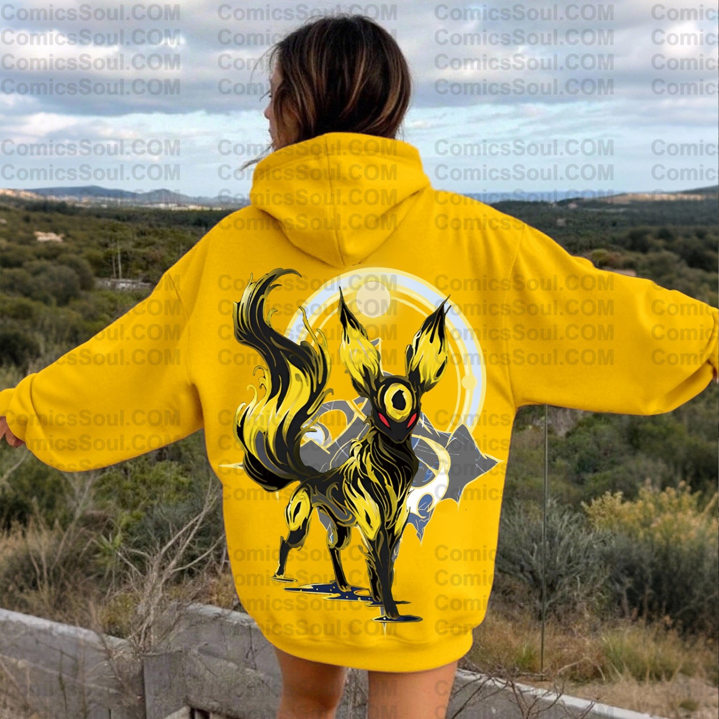 Unisex “Pokémon” Anime Graphic Streetwear Vintage Hoodie
