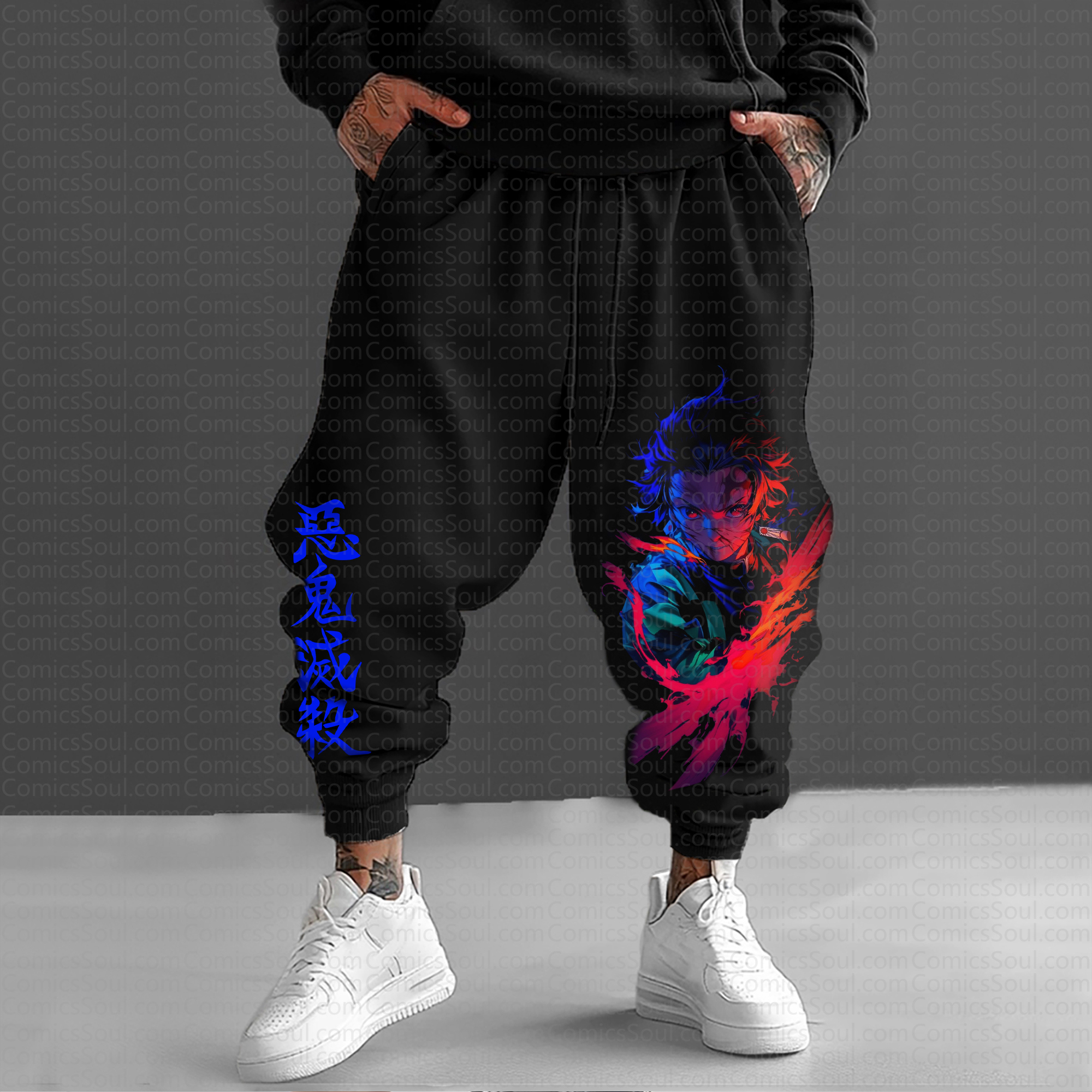 Unisex “ Demon slayer ” Casual Streetwear Pants