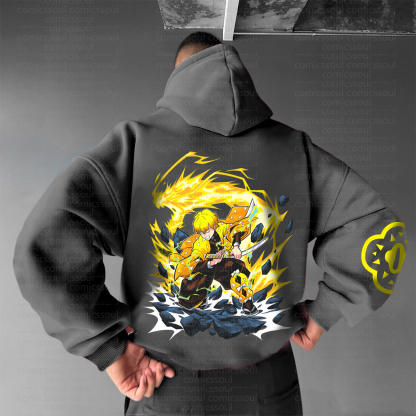 Unisex “ Demon slayer   ” Graphic Streetwear Vintage Hoodie