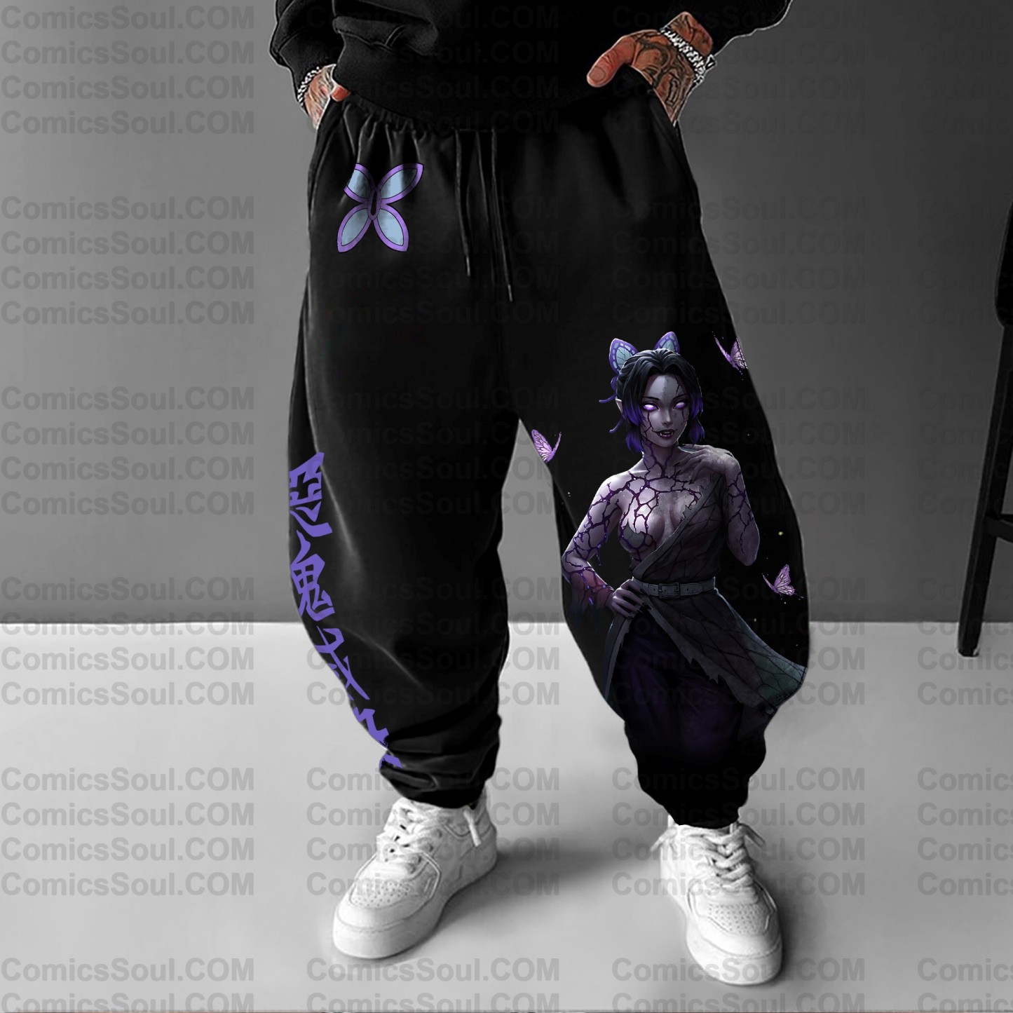 Unisex Anime Inspired Vintage Pants丨Demon Slayer