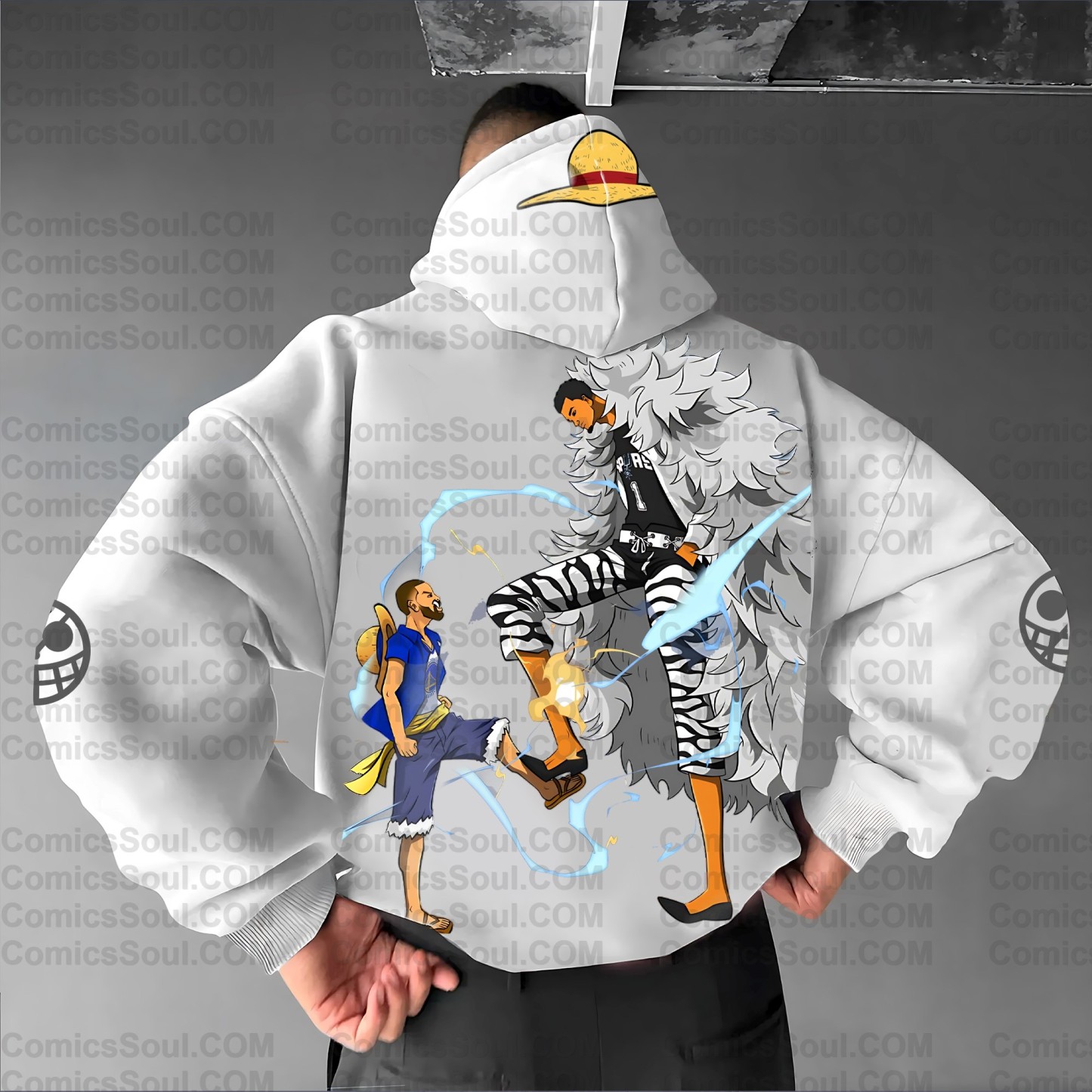 Unisex Anime Graphic Streetwear Wintage Plush Hoodie | Pokémon