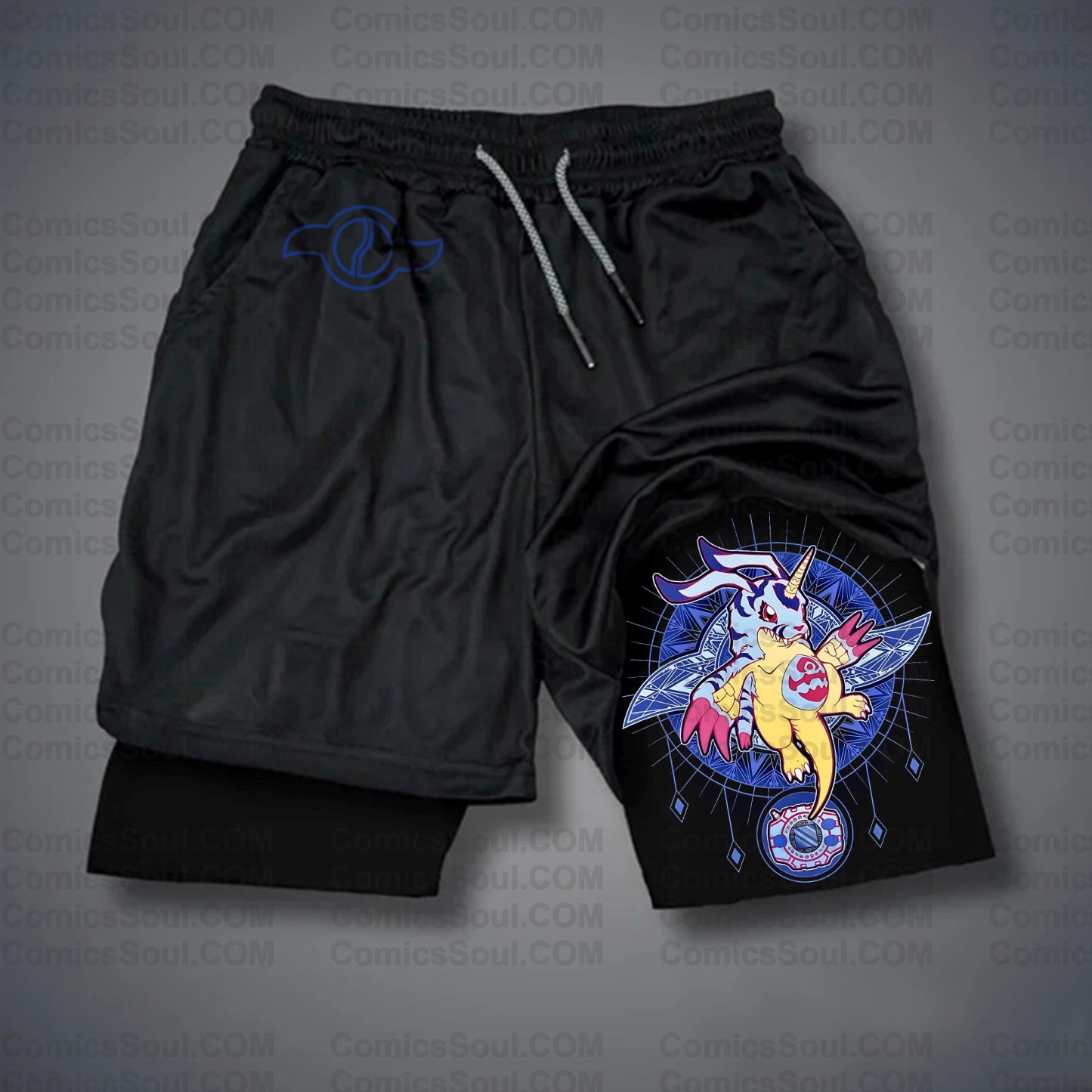 Unisex “Pokémon” Casual Anime Streetwear Shorts