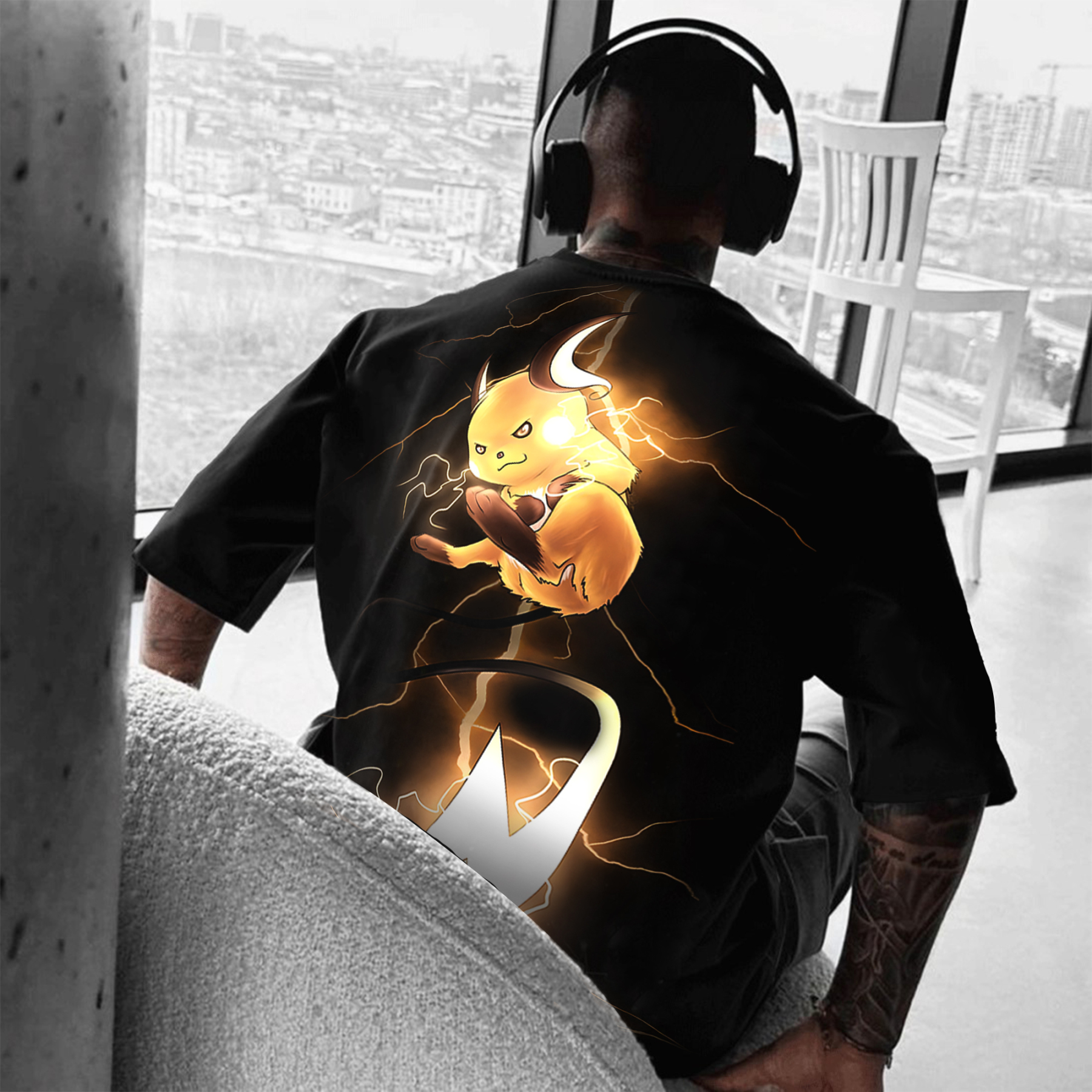 Unisex Anime Inspired Vintage T-Shirt