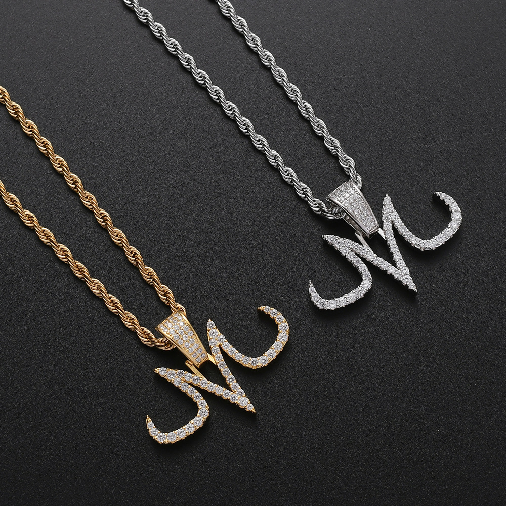 Unisex Anime-related Letter M Necklace