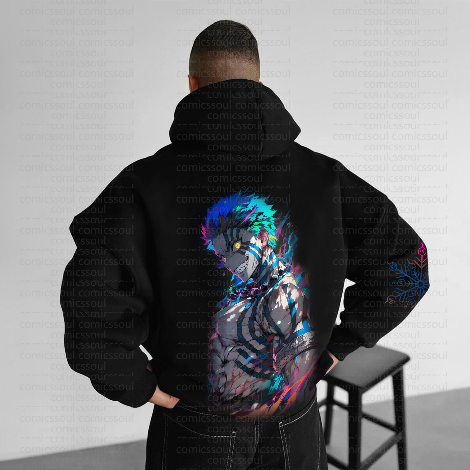 Unisex “ Demon slayer   ” Graphic Streetwear Vintage Hoodie