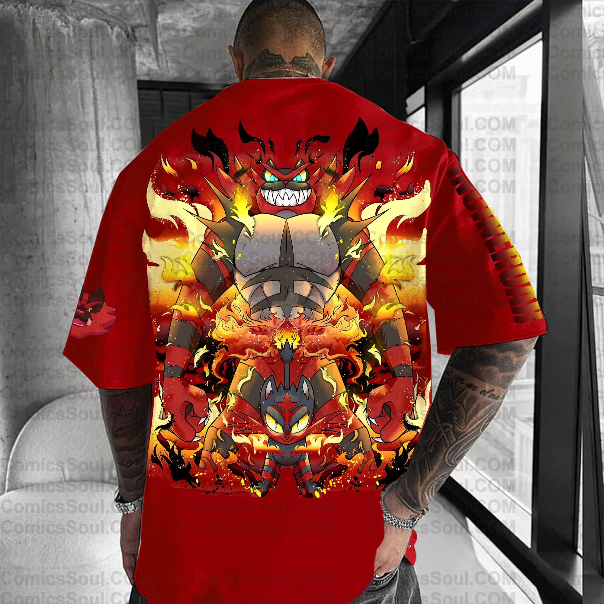 Unisex Anime Inspired Vintage T-Shirt