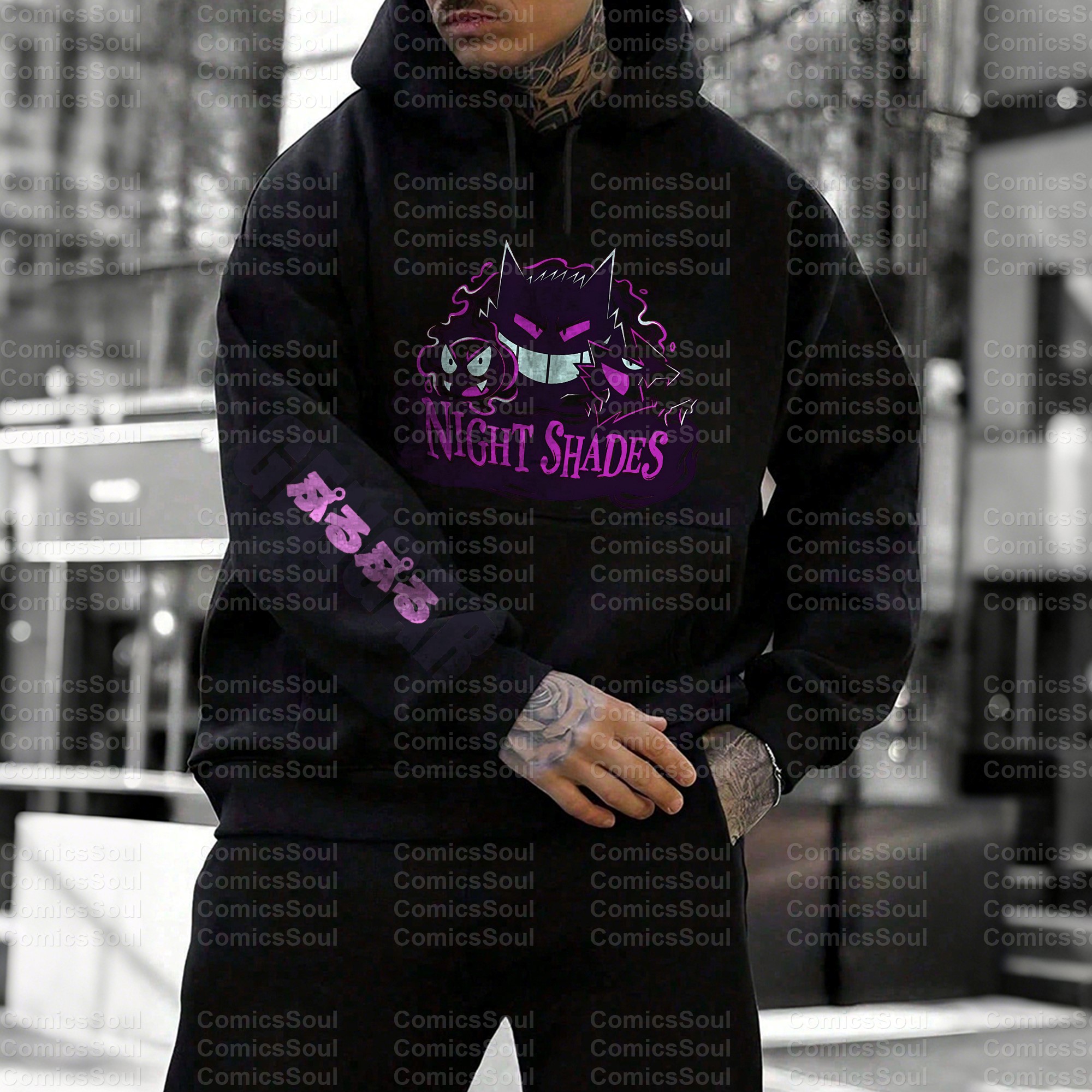 Unisex “Pokémon” Anime Graphic Streetwear Vintage Hoodie