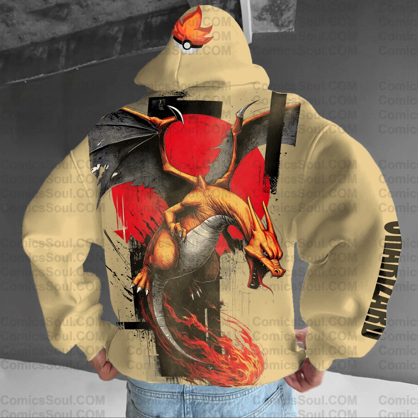 Unisex “Pokémon” Anime Graphic Streetwear Vintage Hoodie