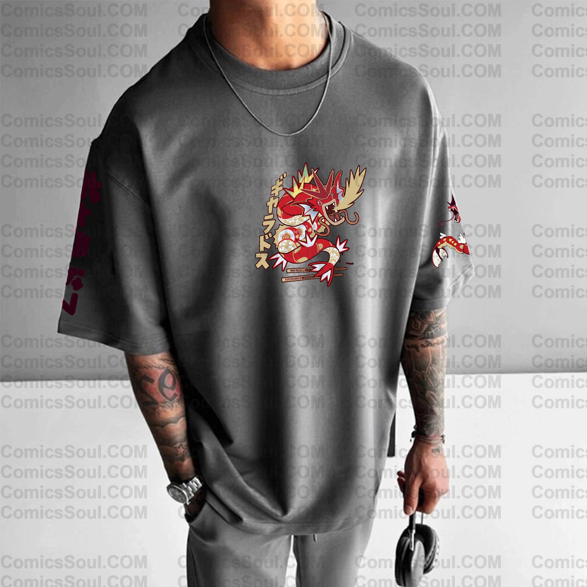 Unisex Anime Inspired Vintage T-Shirt