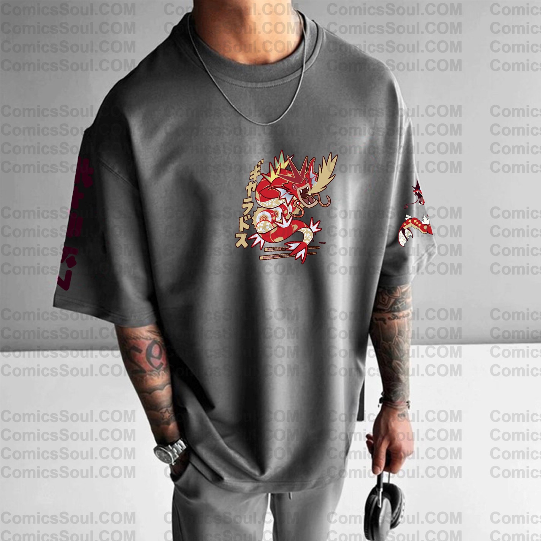 Unisex Anime Inspired Vintage T-Shirt