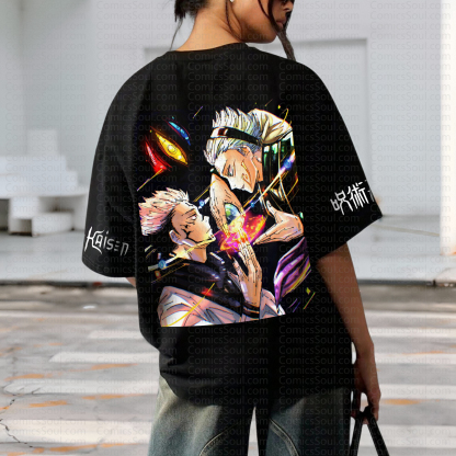 "Jujutsu Kaisen" Unisex Anime Inspired Vintage T-Shirt
