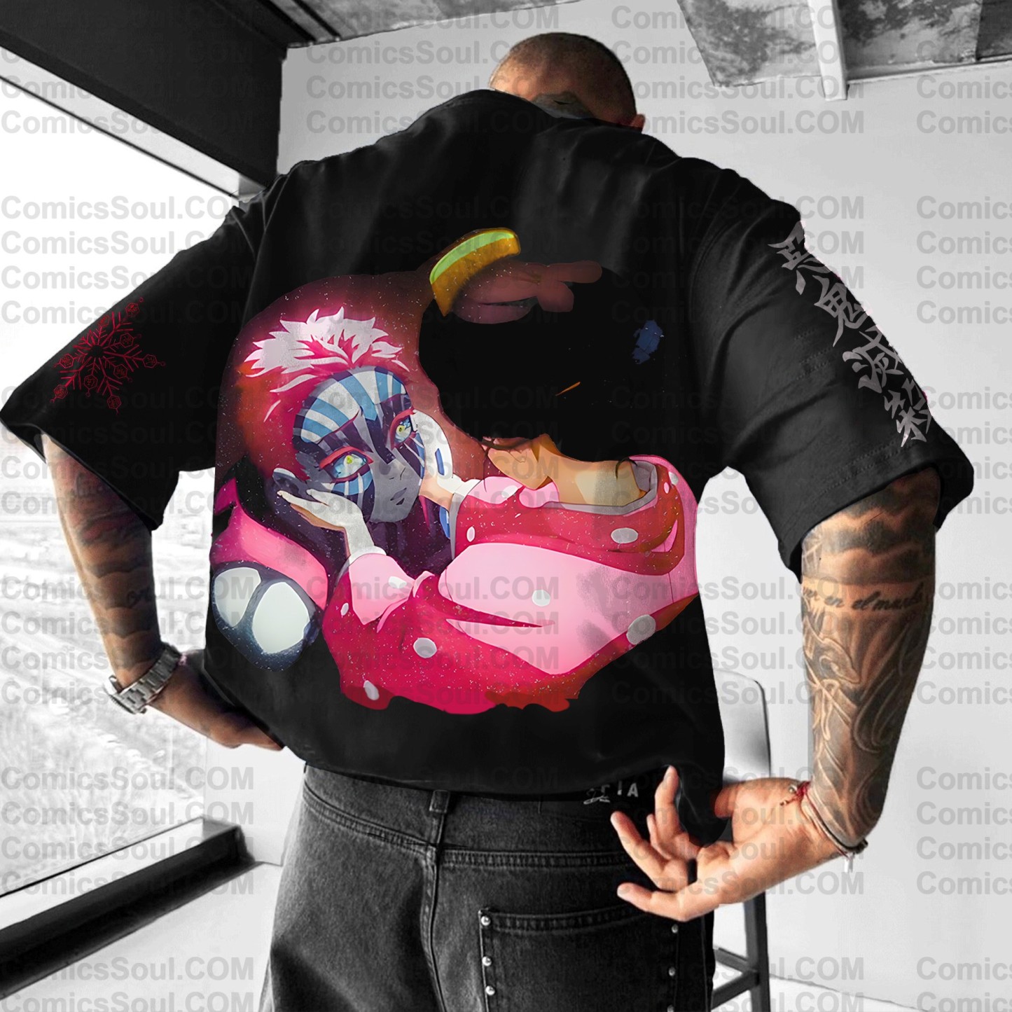 Unisex Anime Inspired Vintage T-Shirt | Demon slayer