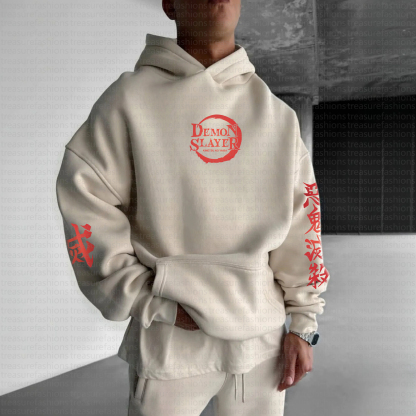 Unisex “Demon slayer” Graphic Streetwear Vintage Hoodie
