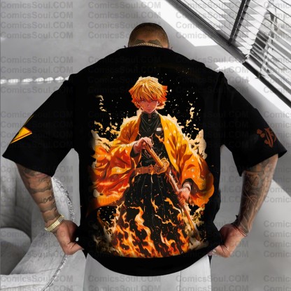 Unisex  " Demon slayer " Anime Inspired Vintage T-Shirt