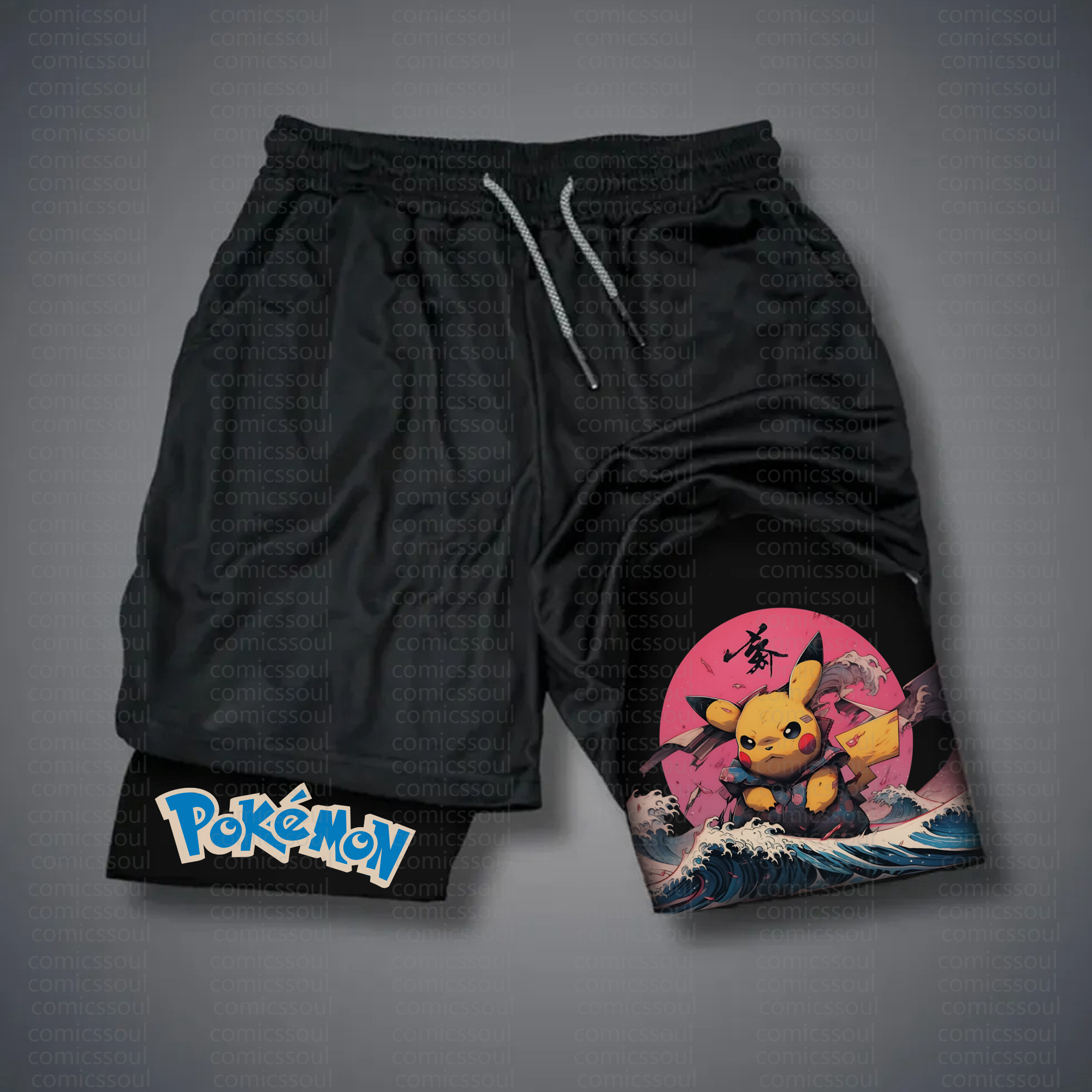 Unisex Casual Anime Streetwear Shorts 丨Pokémon