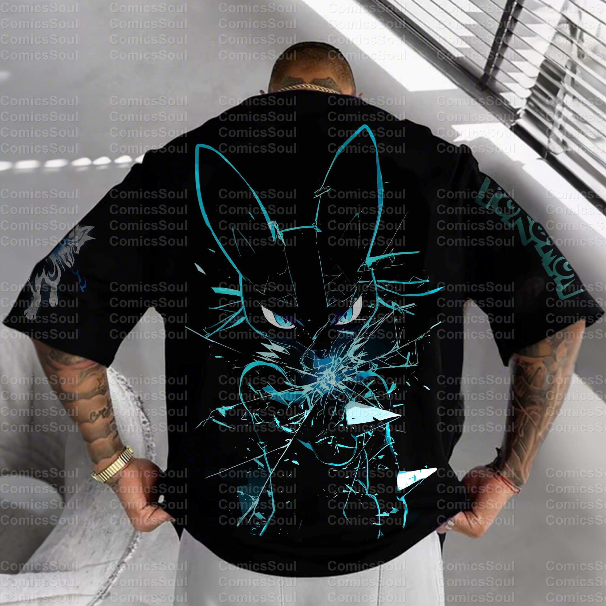 Unisex Anime Inspired Vintage T-Shirt丨Pokémon