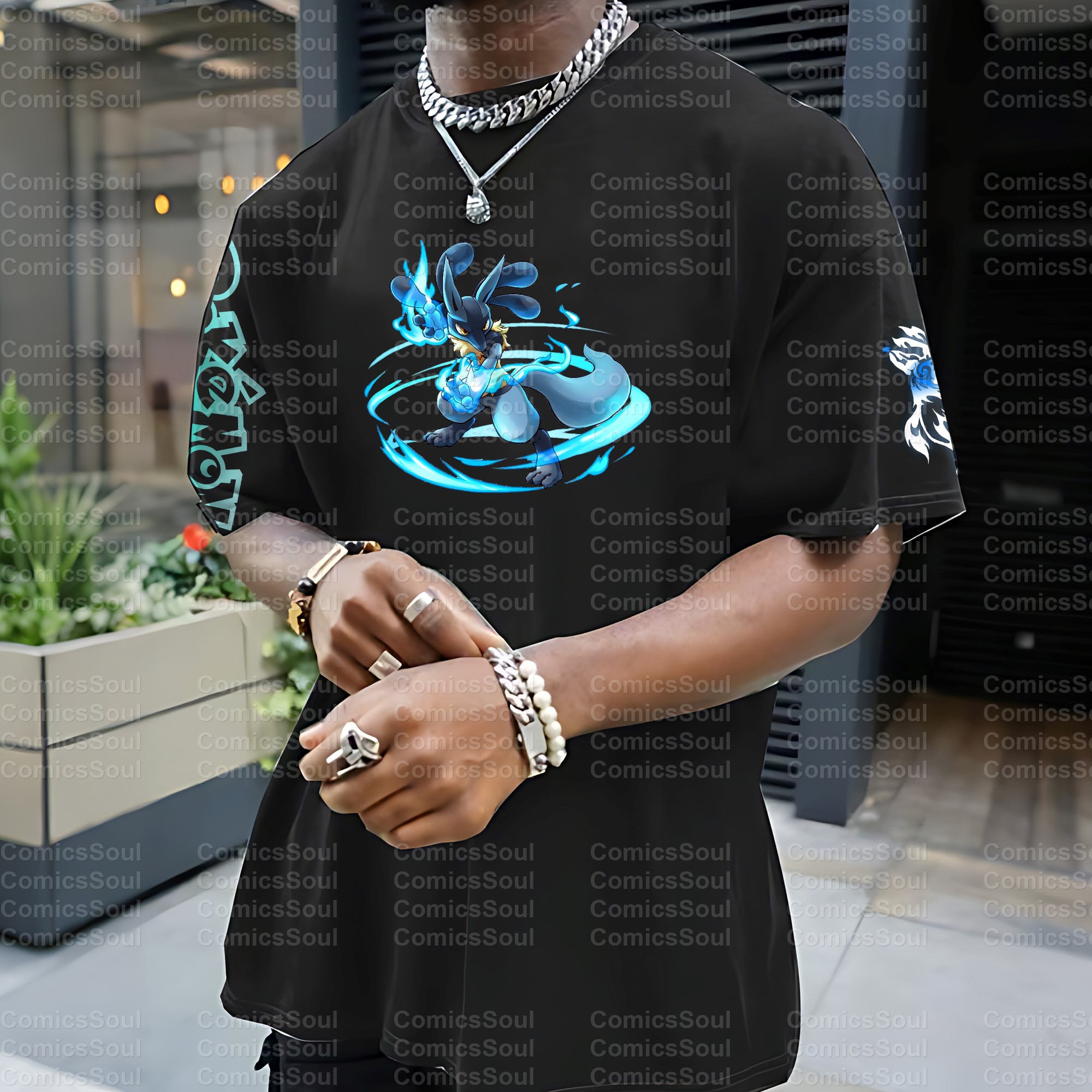 Unisex Anime Inspired Vintage T-Shirt丨Pokémon