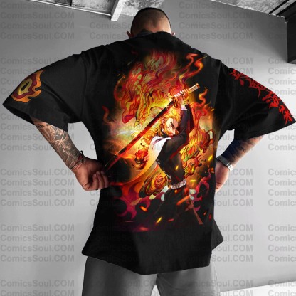 Unisex Anime Inspired Vintage T-Shirt| KNY