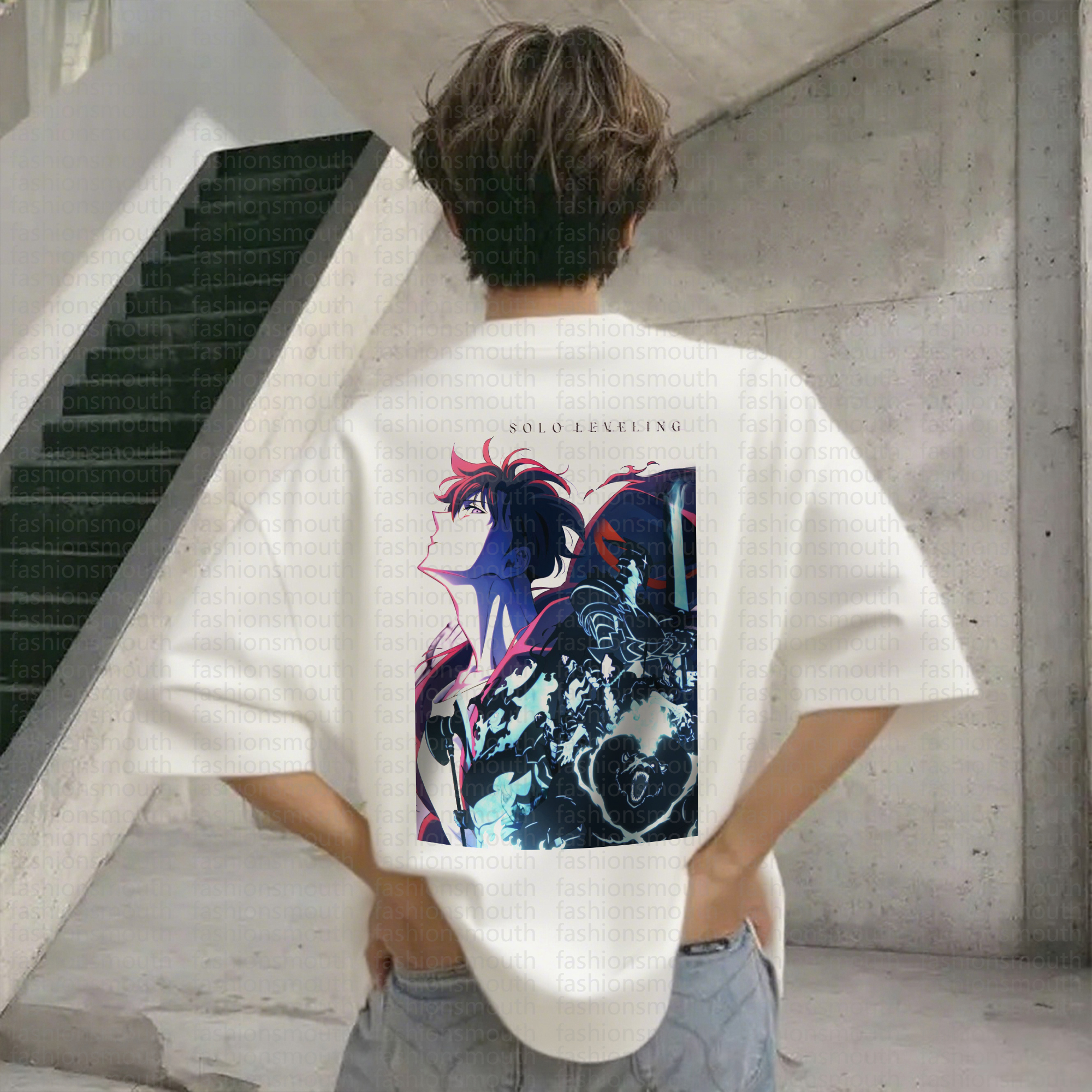 "Solo Leveling" Anime Inspired Vintage T-Shirt