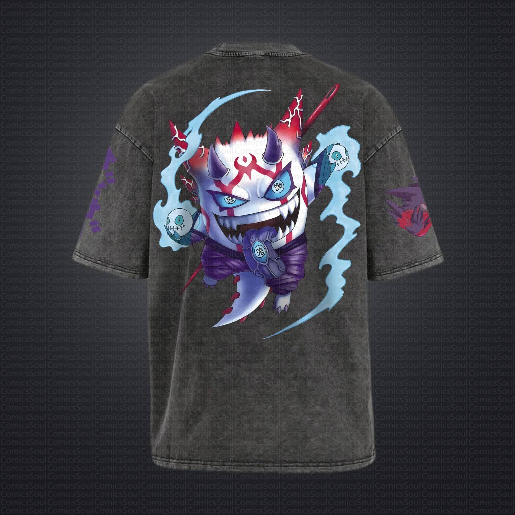 Unisex Anime Inspired Vintage T-Shirt