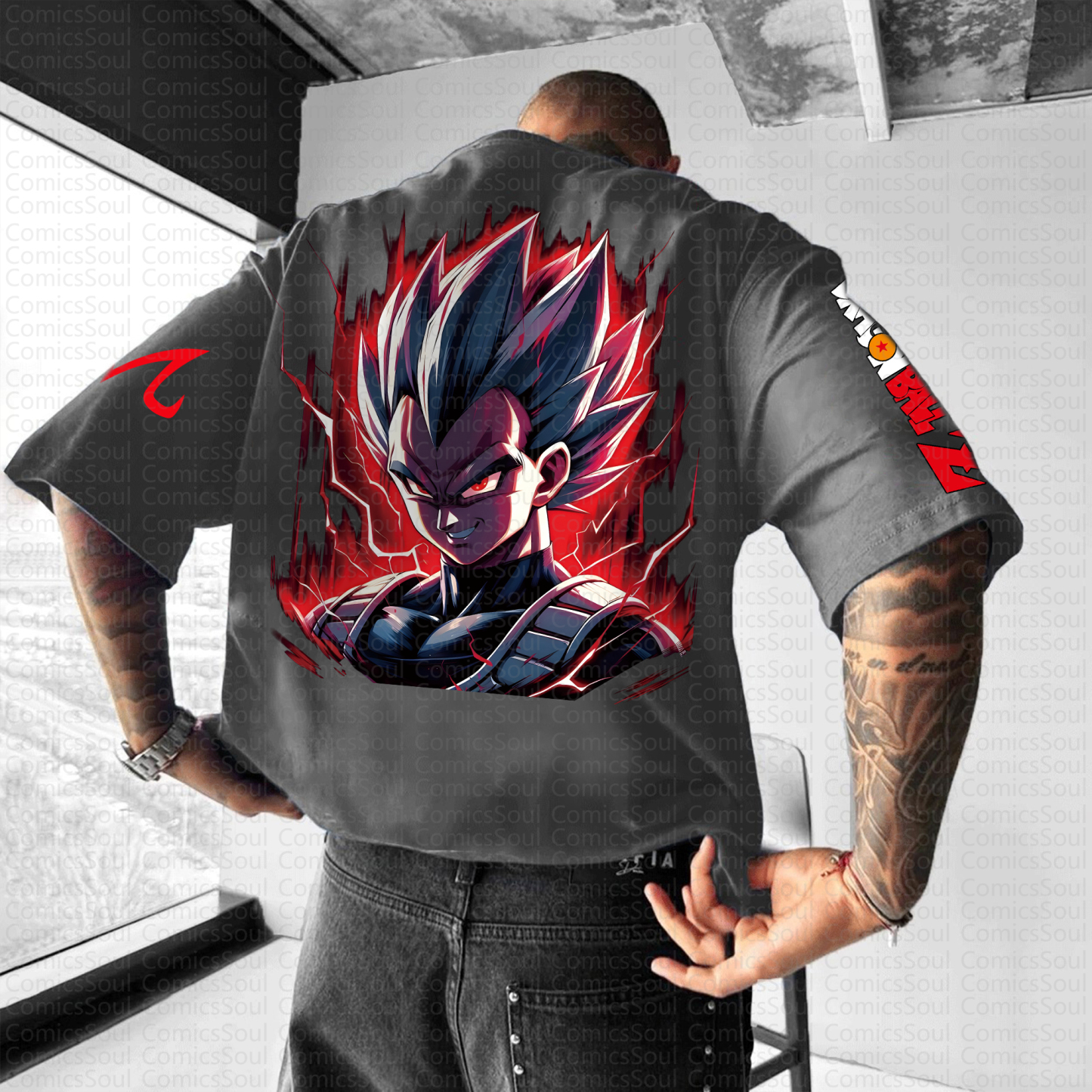 Unisex "Pokémon" Anime Inspired Vintage T-Shirt