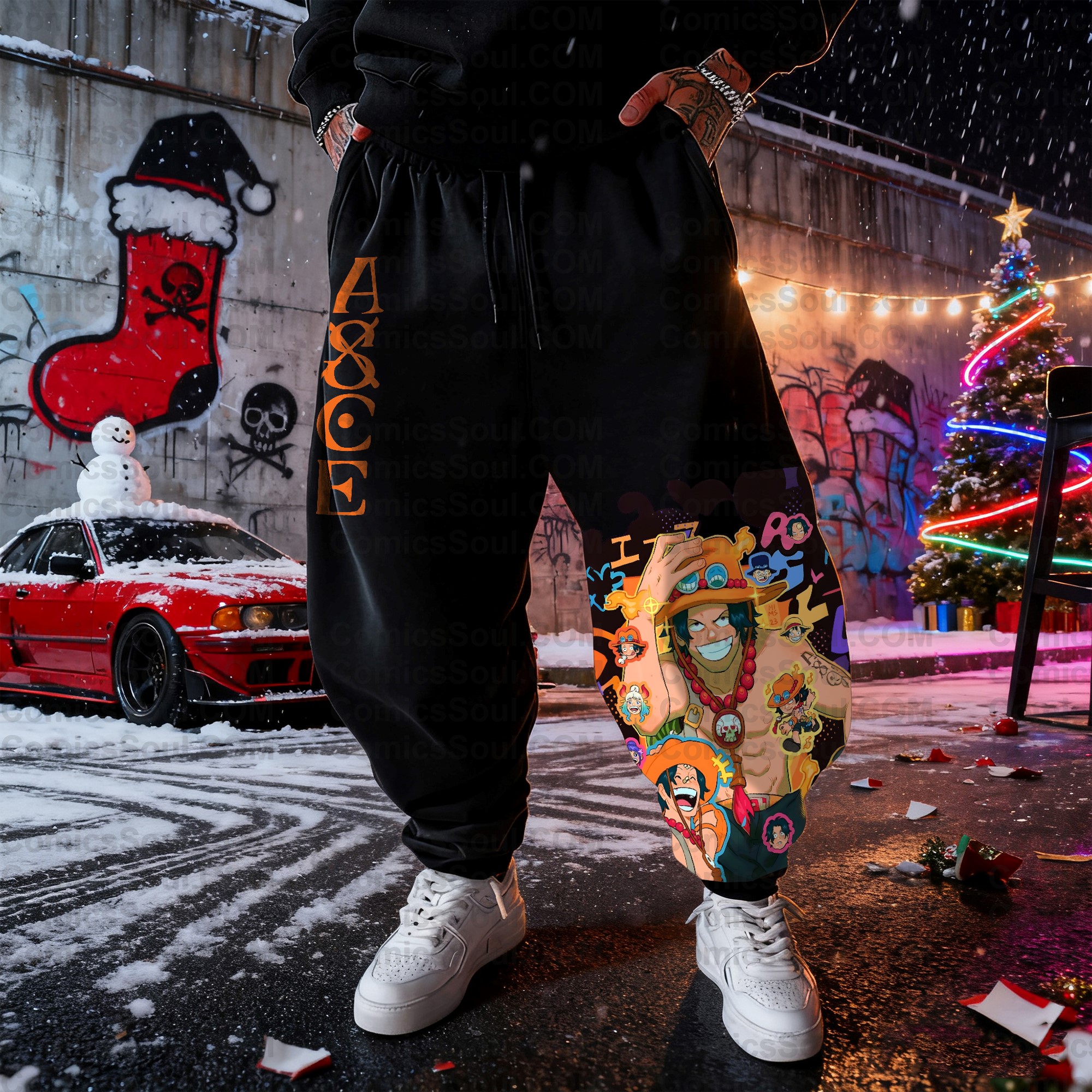 top sellerUnisex Casual Anime Streetwear Pants