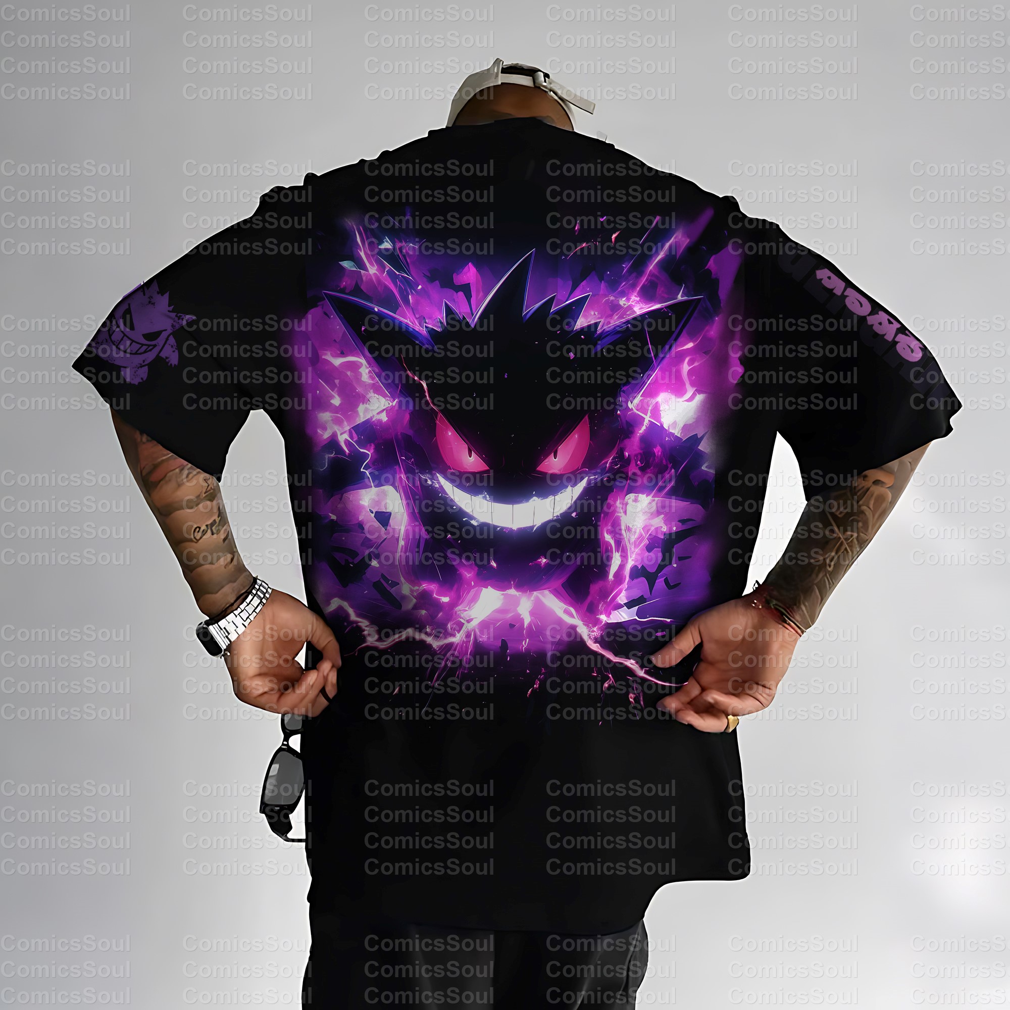 Unisex Anime Inspired Vintage T-Shirt丨Pokémon