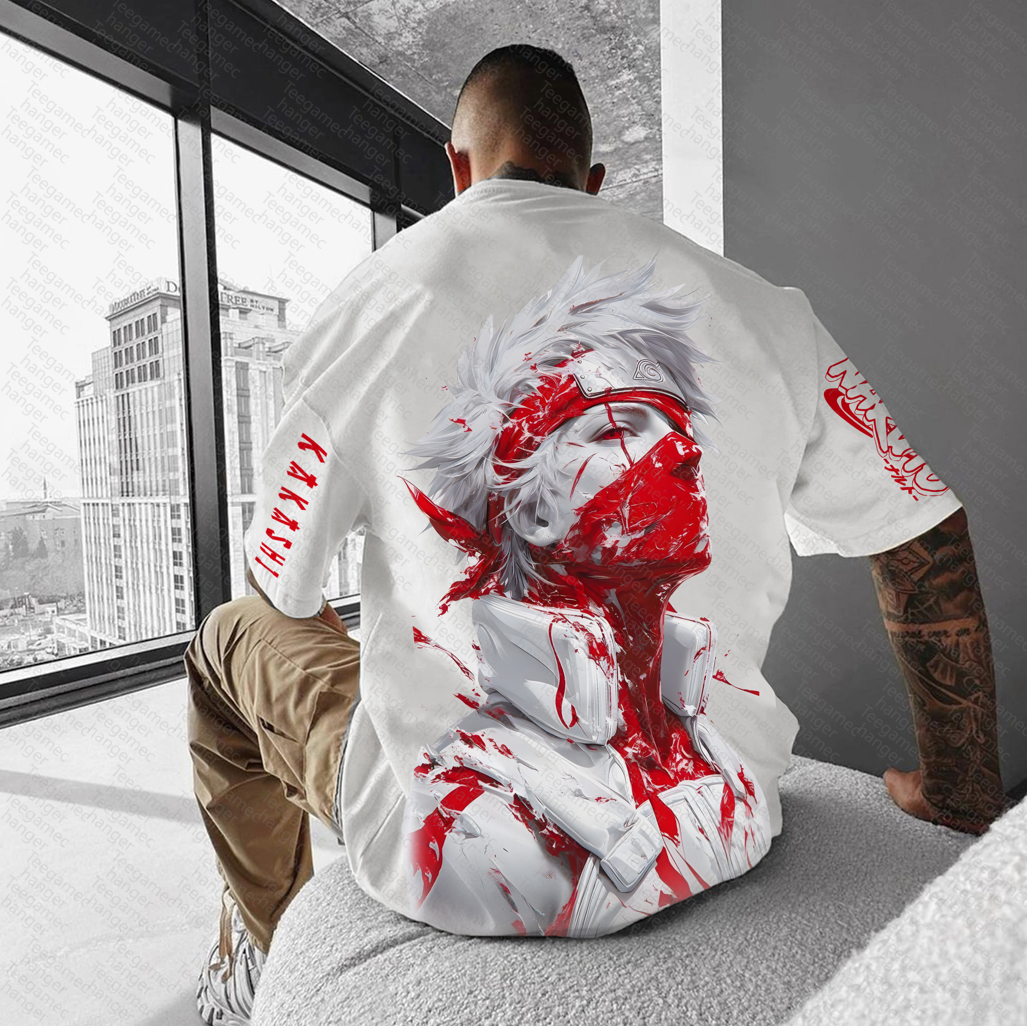 Unisex  "NARUTO" Anime Inspired Vintage T-Shirt