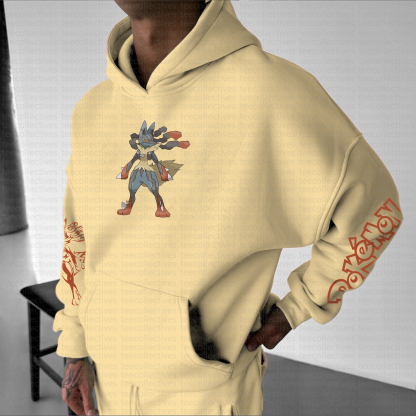 Unisex “Pokémon” Anime Graphic Streetwear Vintage Hoodie